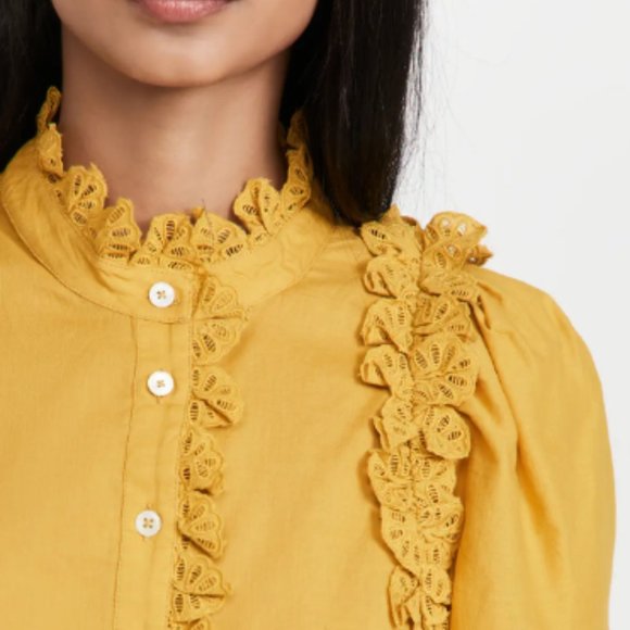 Sea Adrienne Cotton Short Sleeve Top - Picture 4 of 8